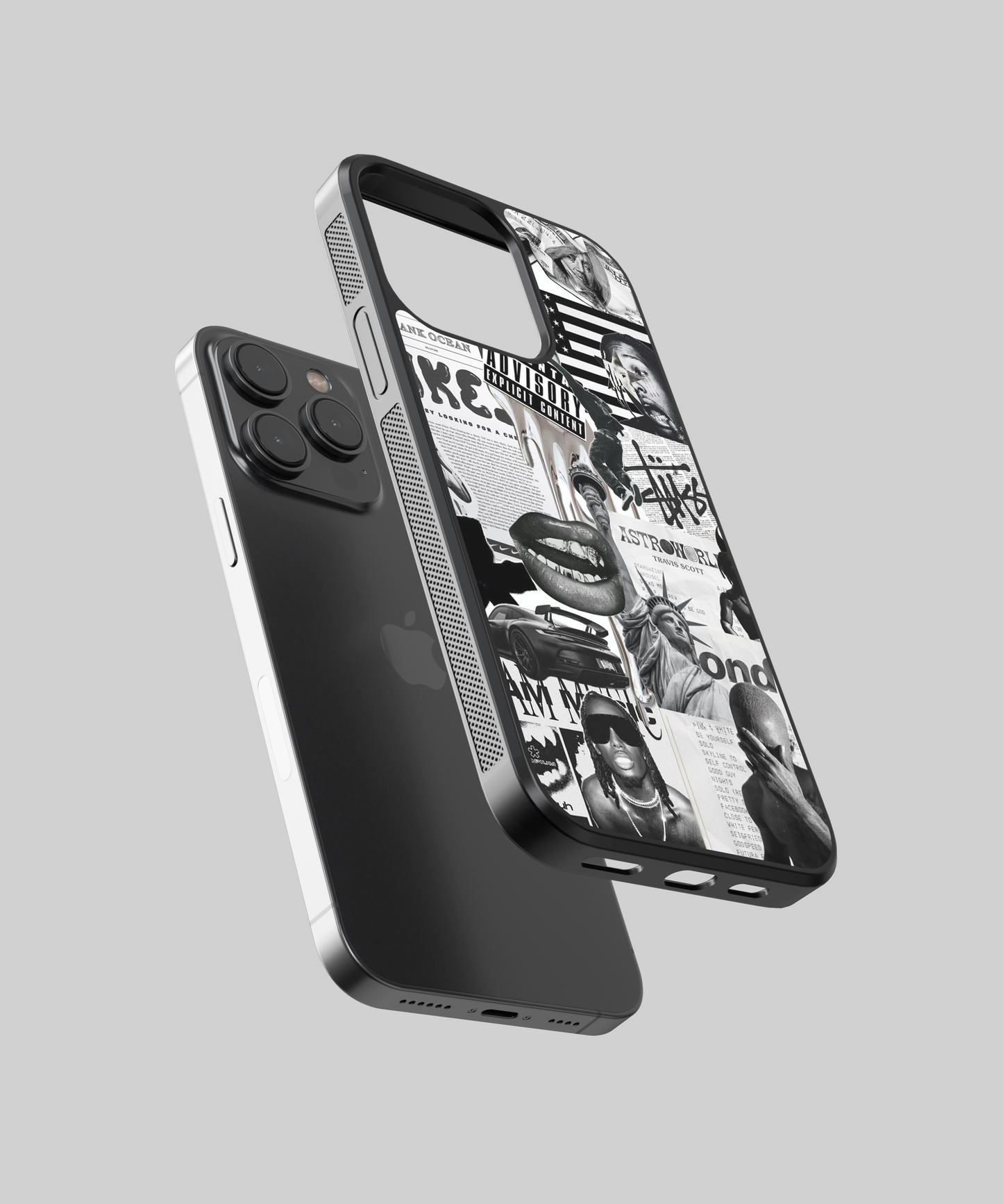 Hip Hop Aesthetic Glass Phone Case