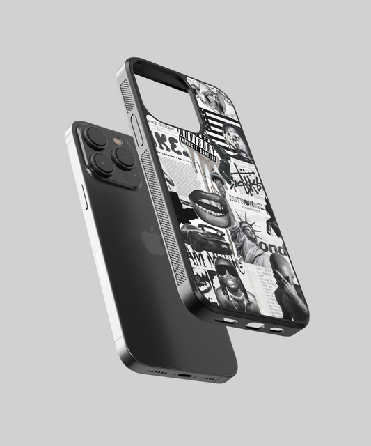 Hip Hop Aesthetic Glass Phone Case