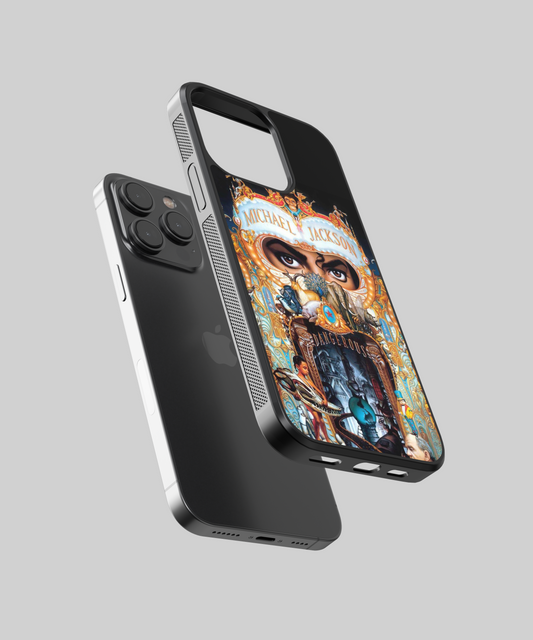 Michael Jackson Dangerous Album Aesthetic Glass Phone Case