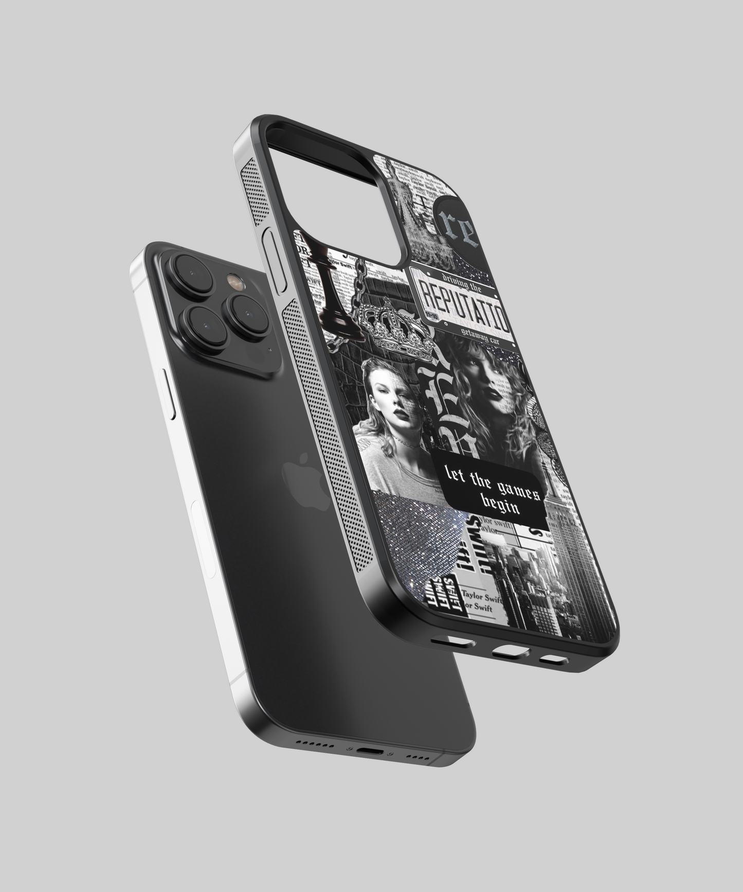 Taylor Swift Reputation Aesthetic Glass Phone Case