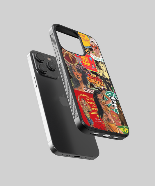 Desi Girl Aesthetic Glass Phone Case