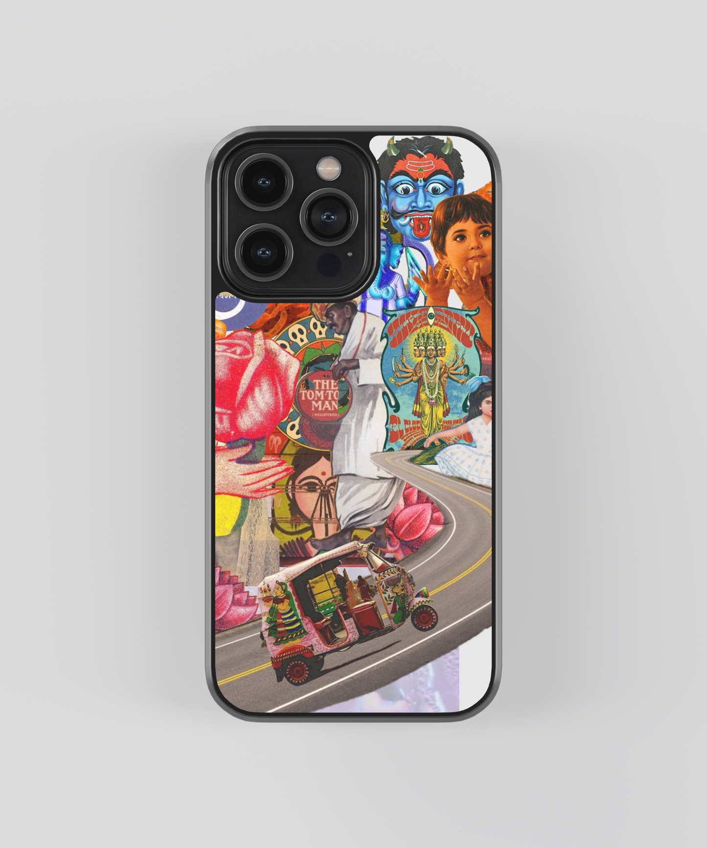 Incredible India Aesthetic Glass Phone Case