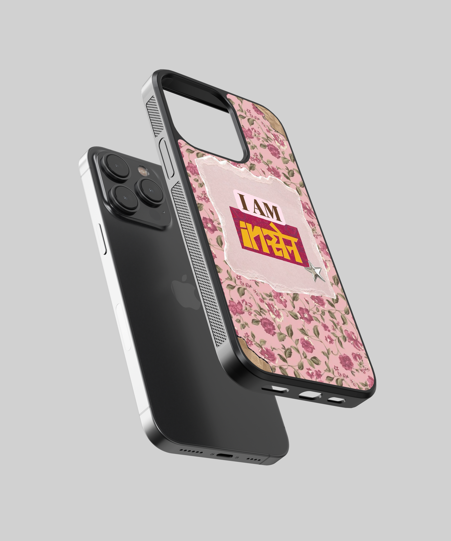 I Am Insane Aesthetic Glass Phone Case