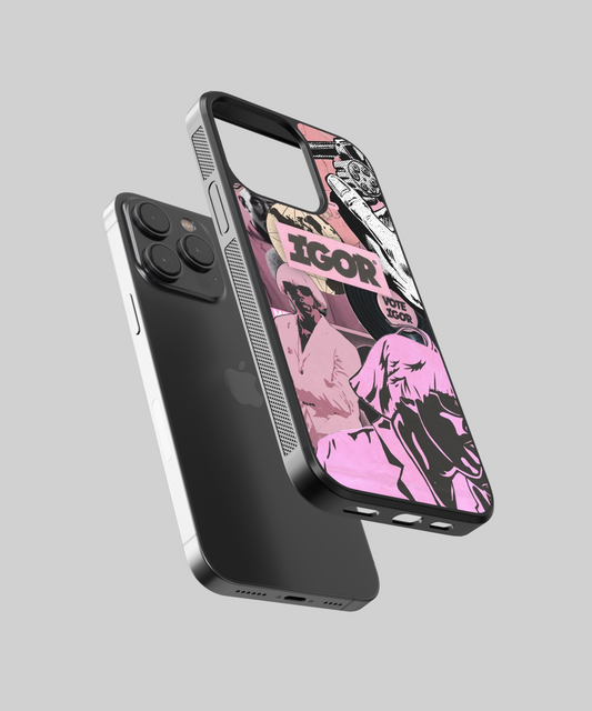 Tyler The Creator Igor Vote Igor Aesthetic Glass Phone Case