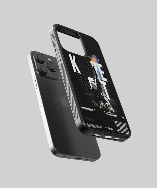 Kanye West Yeezus Aesthetic Glass Phone Case | Ye Concert Poster Art