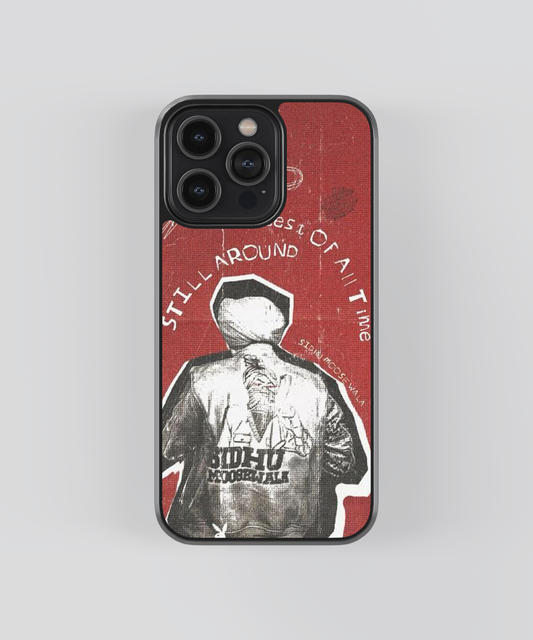 Sidhu Moosewala Still Around GOAT Aesthetic Glass Phone Case