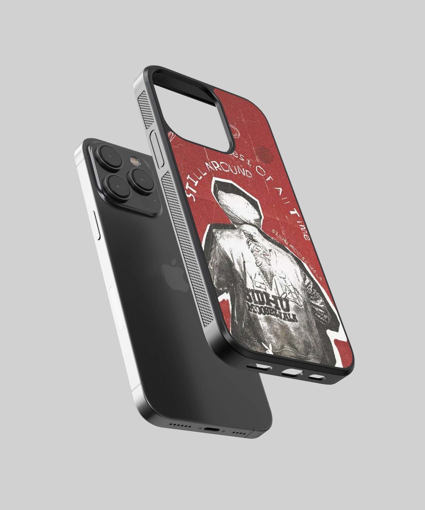 Sidhu Moosewala Still Around GOAT Aesthetic Glass Phone Case