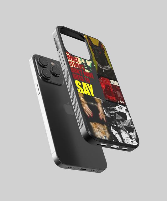 Sidhu Moosewala Moosetape Aesthetic Glass Phone Case