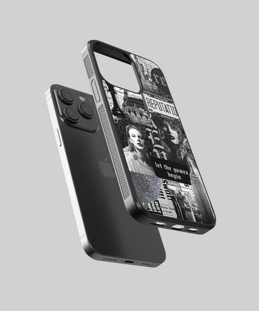 Taylor Swift Reputation Aesthetic Glass Phone Case