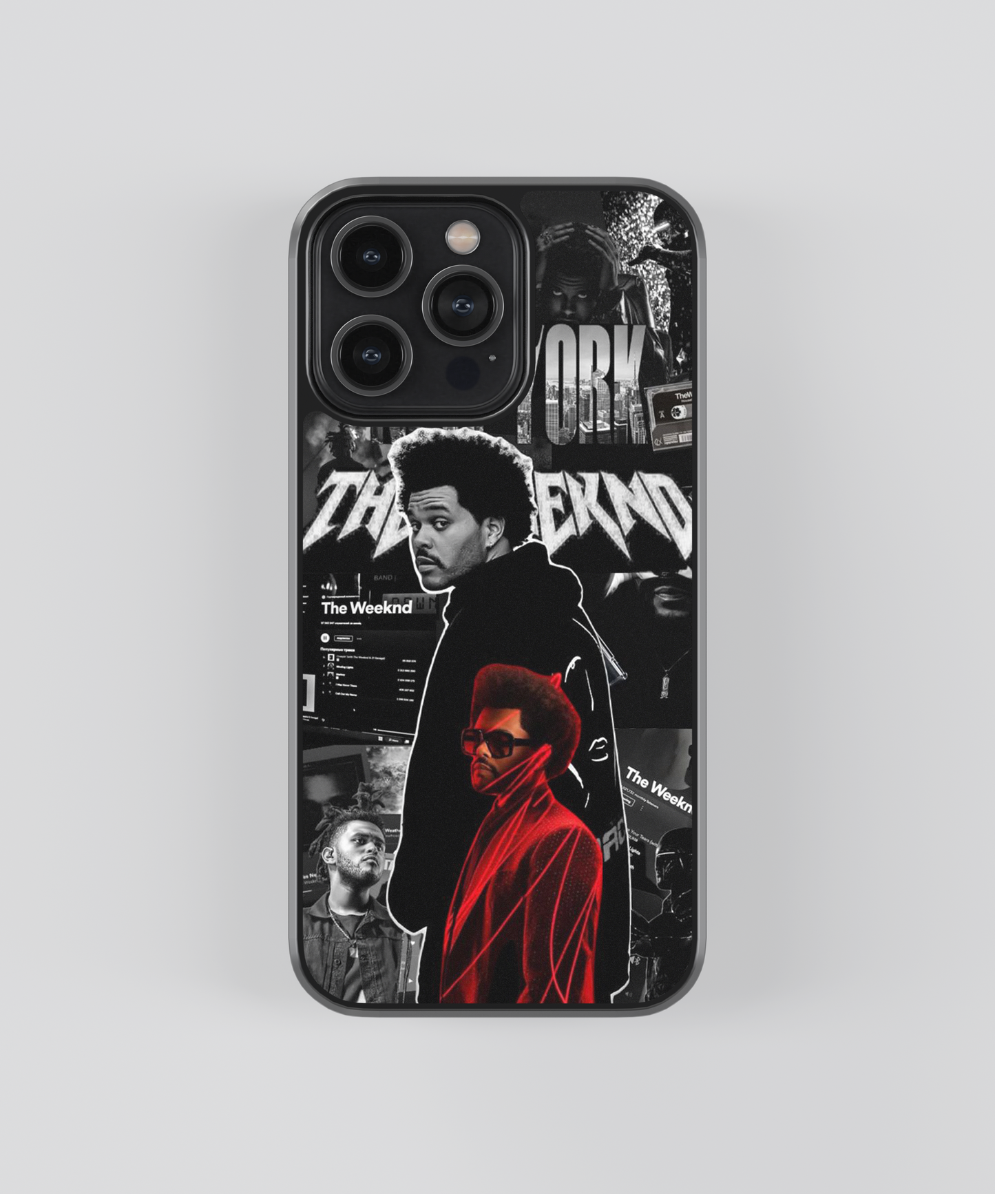The Weeknd Aesthetic Glass Phone Case