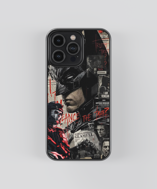 The Batman I Am Vengeance Aesthetic Glass Phone Case