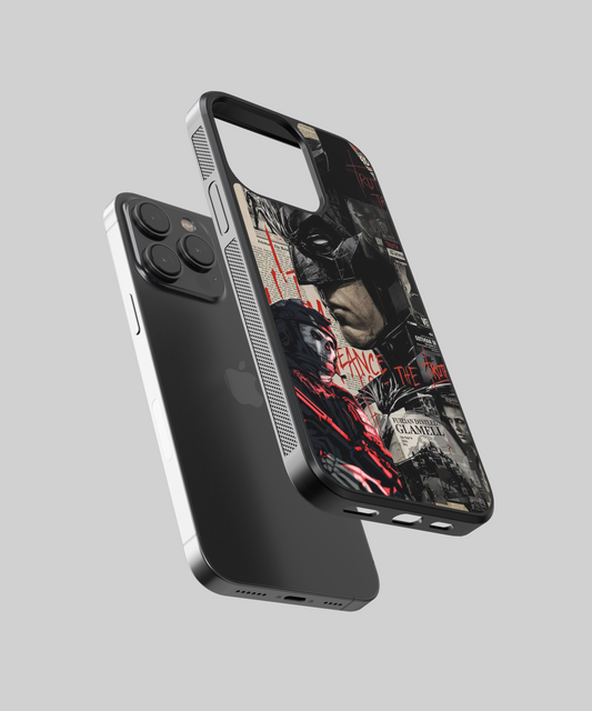 The Batman I Am Vengeance Aesthetic Glass Phone Case